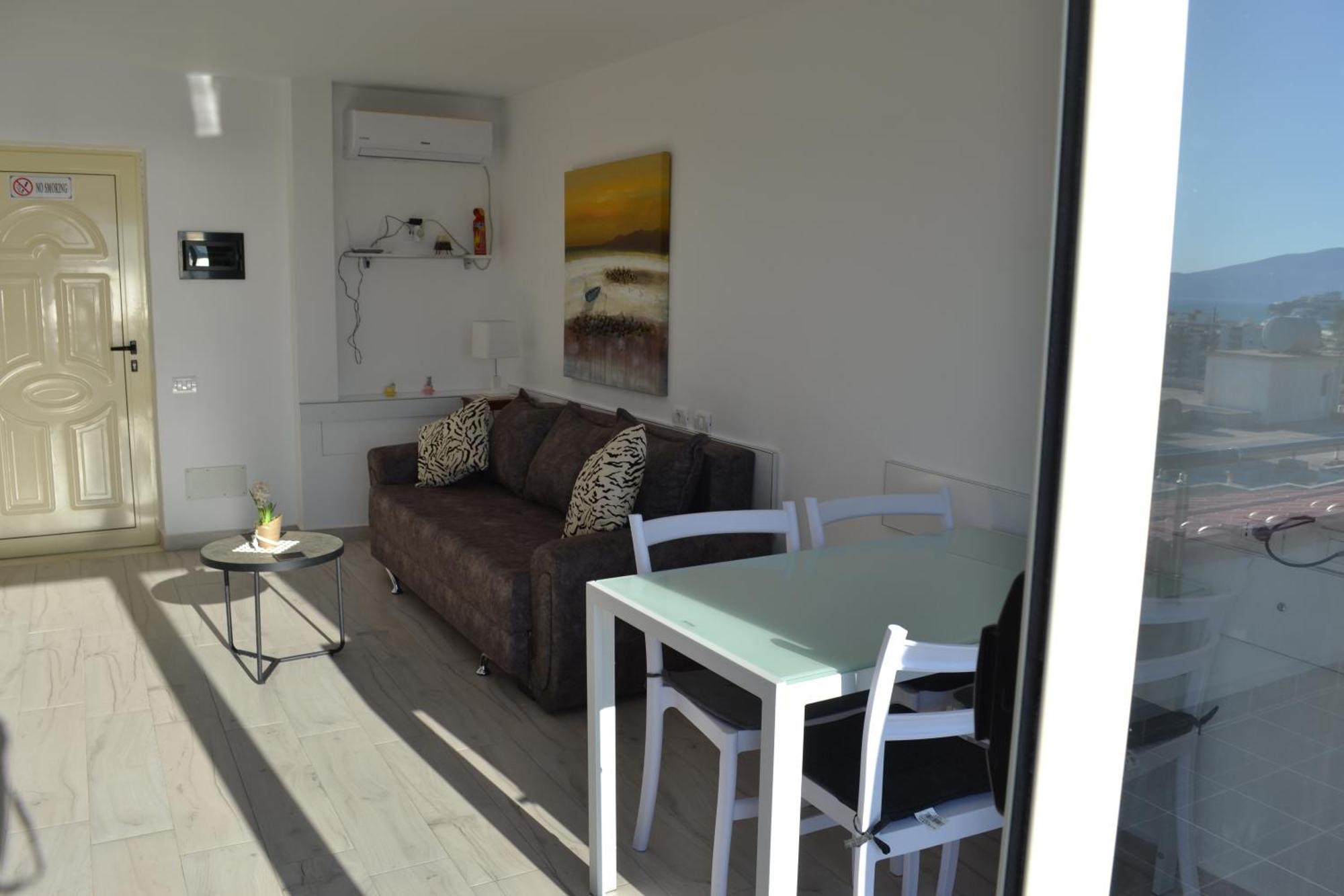 Apartamento Seaview Penthouse Terrace & Garage Vlorë Exterior foto